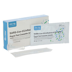 SARS-CoV-2 és influenza A/B kombinált gyorsteszt, 1 db