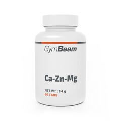 Ca-Zn-Mg GymBeam, 60 tabletta