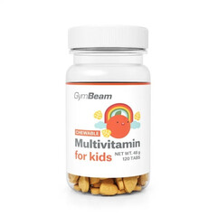 Multivitamin gyerekeknek GymBeam, 120 tabletta