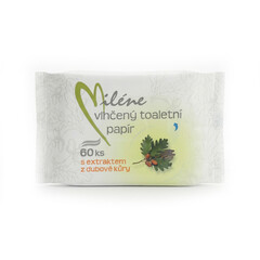 Miléne nedves toalettpapír tölgyfakéreg-kivonattal, 60 db