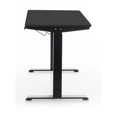 UNIZDRAV állítható magasságú íróasztal 120x60 cm, fekete