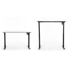 UNIZDRAV állítható magasságú íróasztal 120x60 cm, szürke