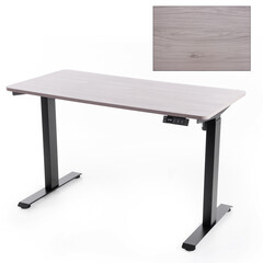 UNIZDRAV állítható magasságú íróasztal 120x60 cm, szürke