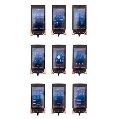 RelaxPro 3D MASSAGER elektromos masszázsfotel, fehér-barna (Használt darab)