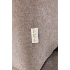 Relaxációs állítható fotel, sötétbézs szövet (Kibontott darab)