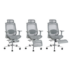 Ergonomikus irodai szék lábtartóval UNIZDRAV