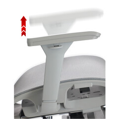 Ergonomikus irodai szék lábtartóval UNIZDRAV