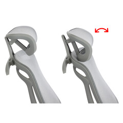 Ergonomikus irodai szék lábtartóval UNIZDRAV