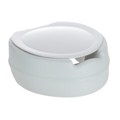 WC magasító (+11cm) fedéllel, puha