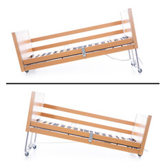 Elektromos állítható ágy COMFORT LOW– extra alacsony pozicionálási funkcióval (Használt darab)