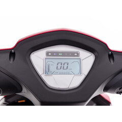 CHAMPION elektromos háromkerekű scooter - 1000 W-os motor, bordó (Használt darab)