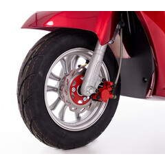 CHAMPION elektromos háromkerekű scooter - 1000 W-os motor, bordó (Használt darab)