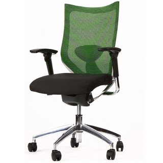 Ergonomická stolička Office Zelená stolička
