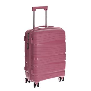 Utazóbőrönd, fáradt rózsaszín Utazóbőrönd M – 47 l