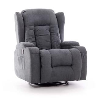 Relaxációs állítható fotel Szövet - antracit