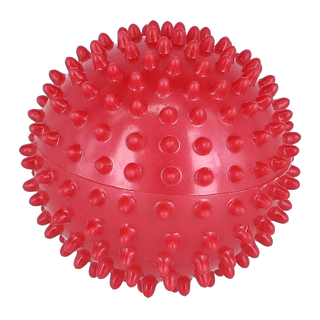 Masszírozó tüskés labda Piros 9 cm