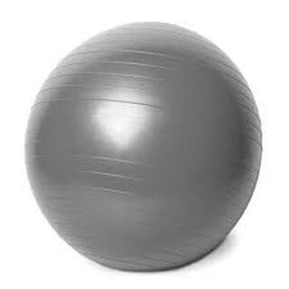 Fitnesz labda (75 cm) Fit labda szürke