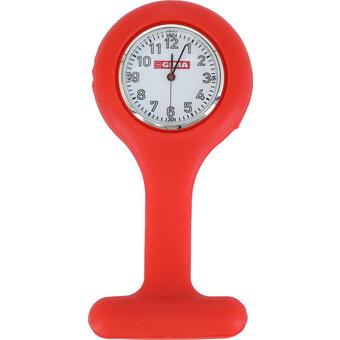 Szilikonos óra, piros