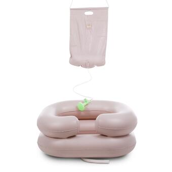 Hajmosó tál zuhannyal