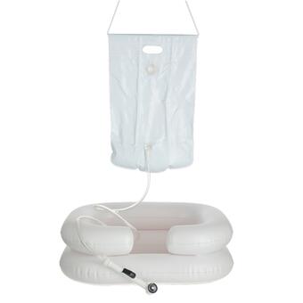 Hajmosó tál zuhannyal