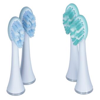 VITAMMY PEARL+pót fogkefe fej, 4 darab