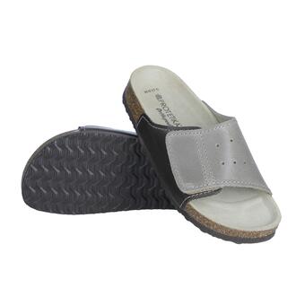 Egészségügyi ortopéd papucs- tipus: 56 szürkésbarna