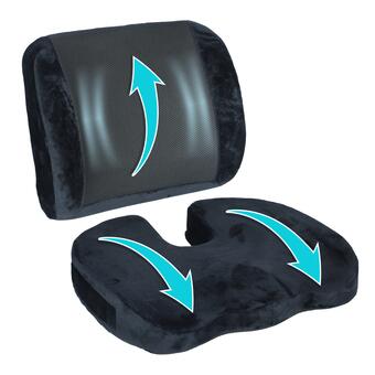 Ortopéd ülőpárna + ortopéd háttámasz - teljes készlet