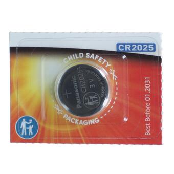 Panasonic CR2025 gomb elem, 1 db