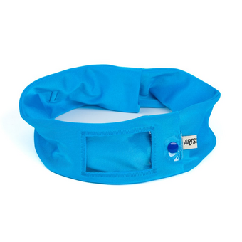 Dia öv inzulinpumpához ablakkal, kék