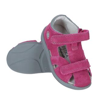 Gyermek ortopéd papucs – 116-os típus, rózsaszín-szürke