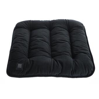 Hordozható melegítő ülőpárna, fekete