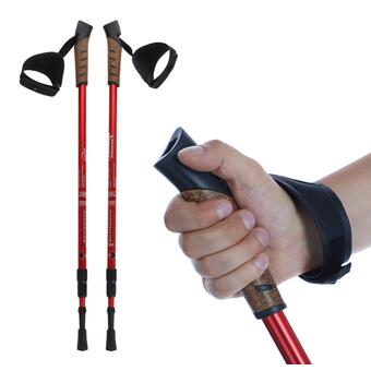 Túrabotok, piros színben