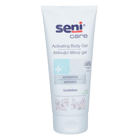 Seni care - Aktiváló testgél guaránával, 200 ml