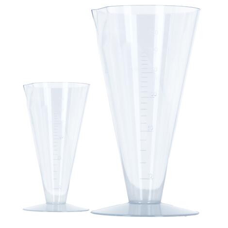 Műanyag vizeletes pohár