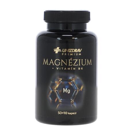 Magnézium + B6-vitamin UNIZDRAV, 50 + 10 kapszula ajándékba