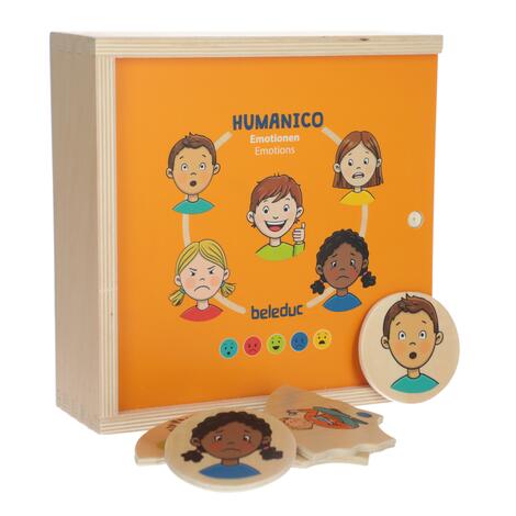 Didaktikai játék és puzzle 2in1 Humanico Emotions a Beleductól