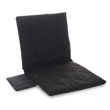 Hordozható melegítőpárna háttámlával