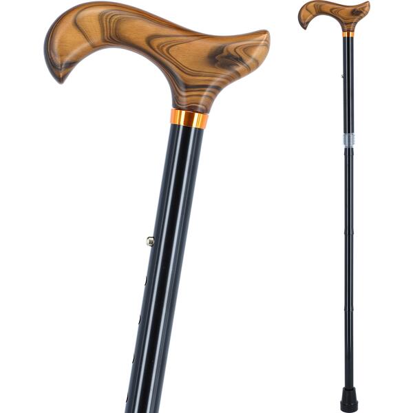 Összecsukható járóbot - fekete (84 cm - 94 cm) akciós termékkép 1