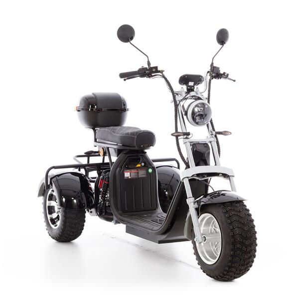 Elektromos Chopper UNIZDRAV PRO háromkerekű - erős 2000 W-os motor termék 2. képe