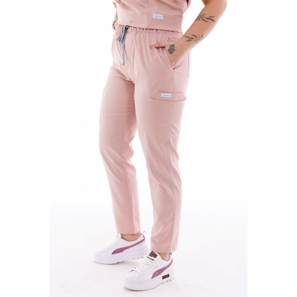 Női egészségügyi munkanadrág Unidress Basic, púder akciós termékkép 1