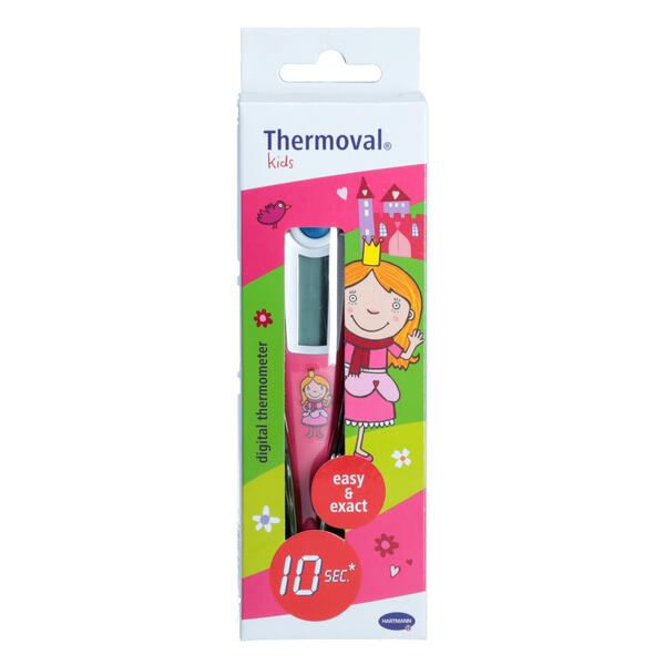 Digitális gyerek hőmérő Thermoval Kids, rózsaszín termék 2. képe