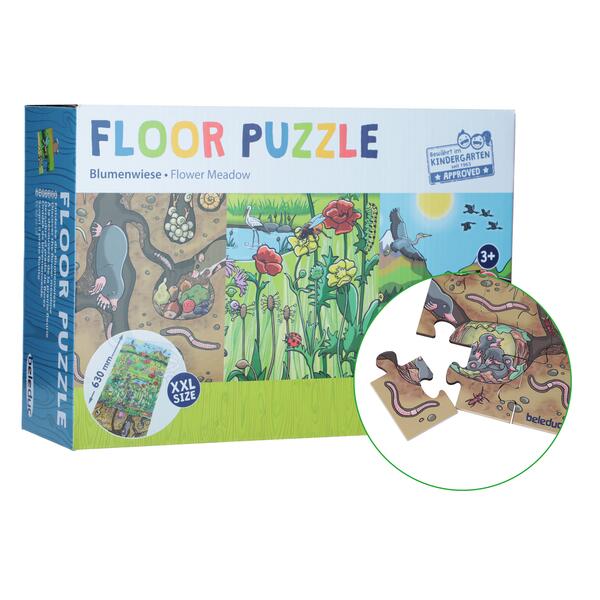 Beleduc virágos rét padló puzzle akciós termékkép 1