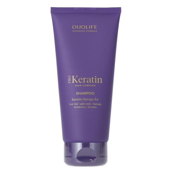 DUOLIFE Pro Keratin Hair Complex sampon, 200 ml