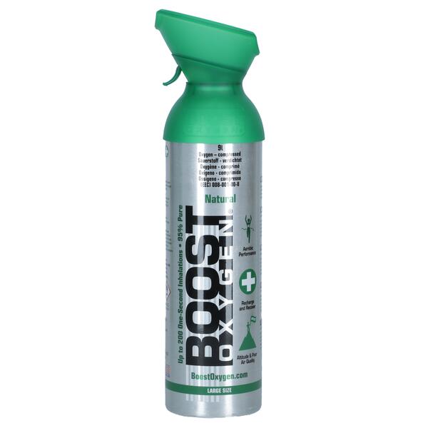 Boost Oxygen Natural oxigén palack szájcsővel, 9 l akciós termékkép 1