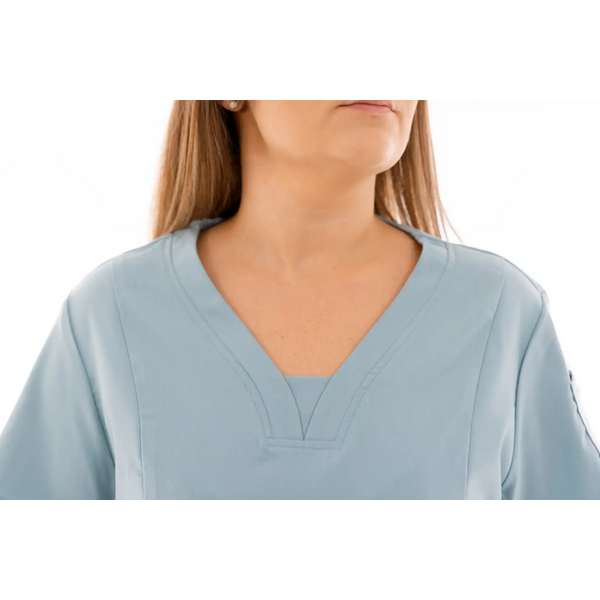 Női orvosi blúz Unidress Basic, kék óceán termék 2. képe
