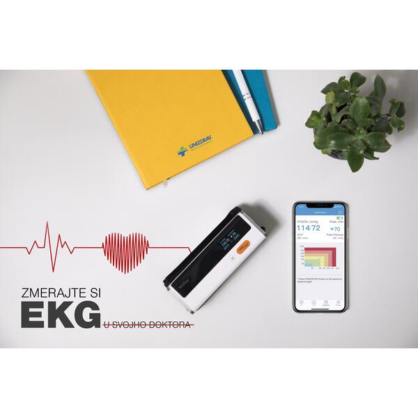 Okos vérnyomásmérő EKG funkcióval - felkaros termék 2. képe