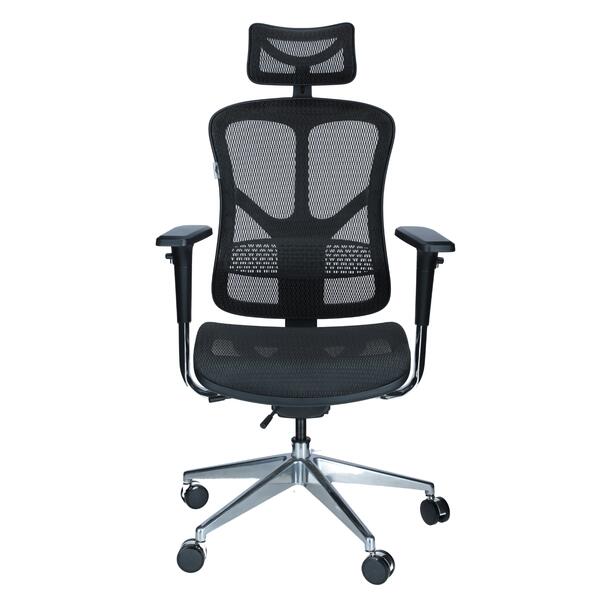 Ergonomikus irodai forgószék Business, szürke termék 2. képe