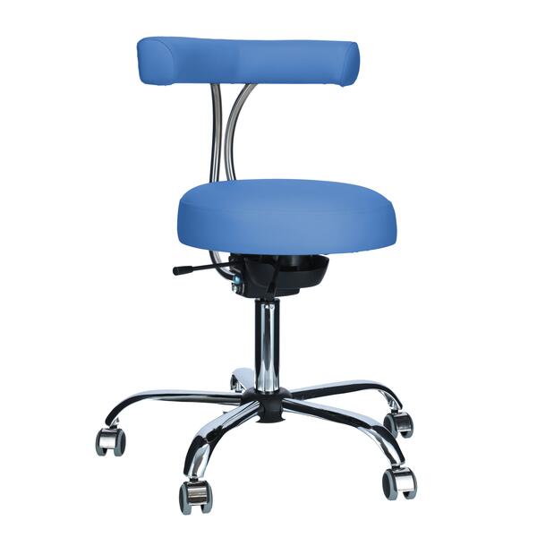 Ergonómikus szék rendelők, ambulanciák részére, kék akciós termékkép 1