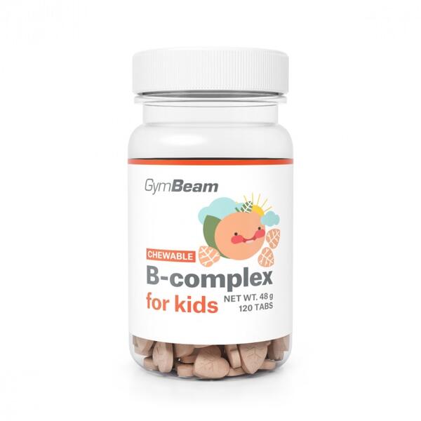 B-komplex gyermekeknek GymBeam, 120 tabletta