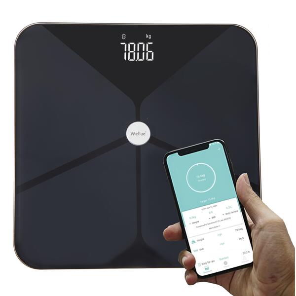 SMART mérleg 13 testparaméter diagnosztikával + Bluetooth és mobil alkalmazás akciós termékkép 1